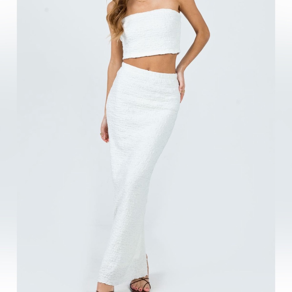 Princess Polly Martha Strapless Top and Skirt Set